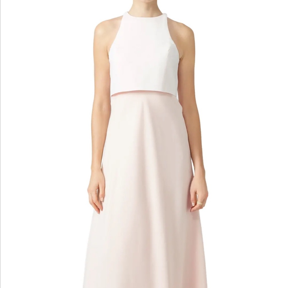 Jill Jill Stuart Powder Pop-Over Gown size 6